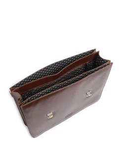 Buckle & Seam Business- & Laptop Bags-Crazy Horse Notes Briefcase 15″ cow leather