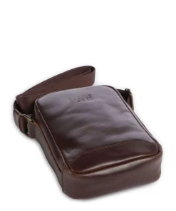 Buckle & Seam Crossbody Bags-Crazy Horse Runner Crossbody bag fine grain cow leather