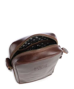 Buckle & Seam Crossbody Bags-Crazy Horse Runner Crossbody bag fine grain cow leather