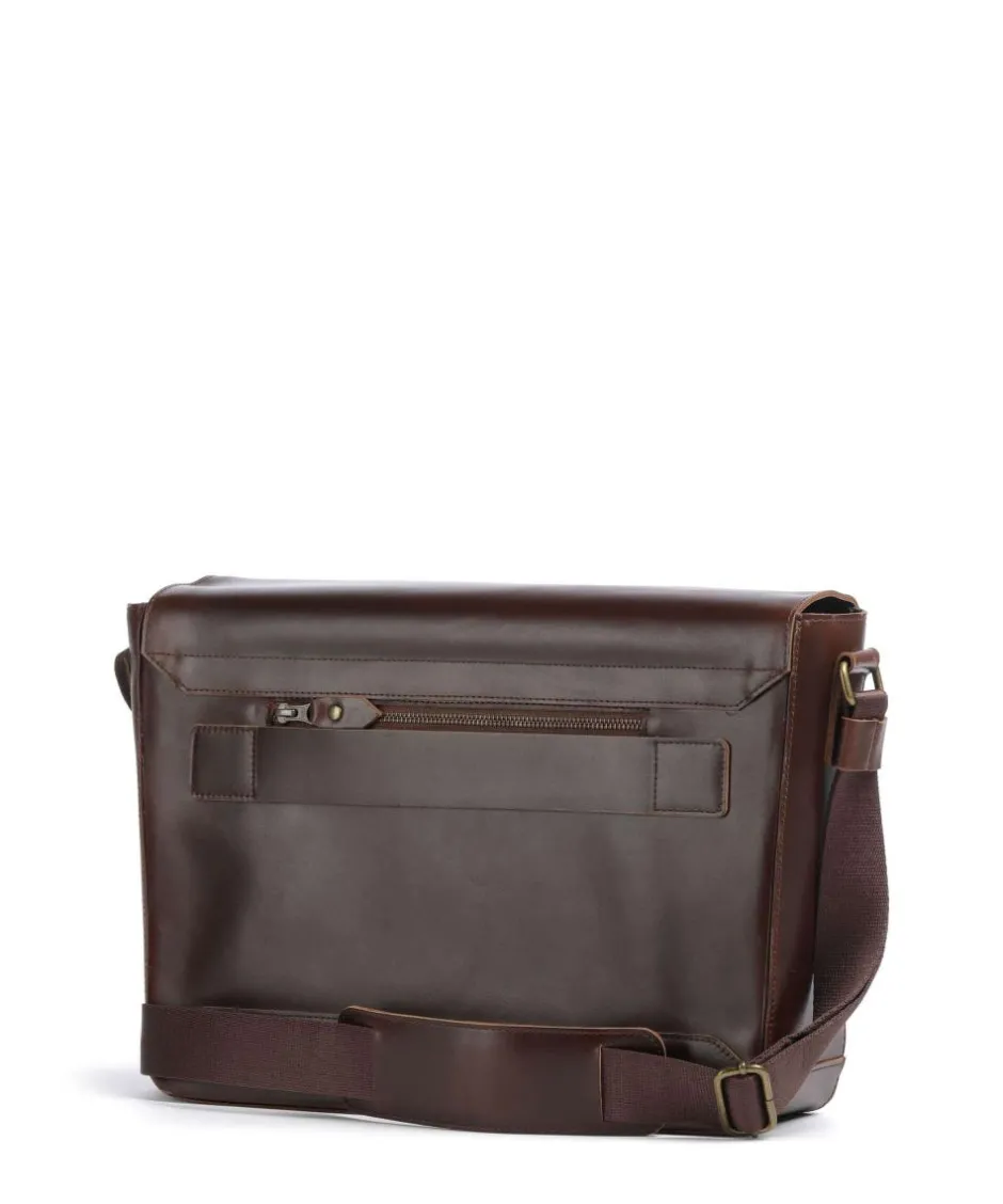Buckle & Seam Business- & Laptop Bags|Crossbody Bags-Crazy Horse Times Messenger bag 13″ fine grain cow leather
