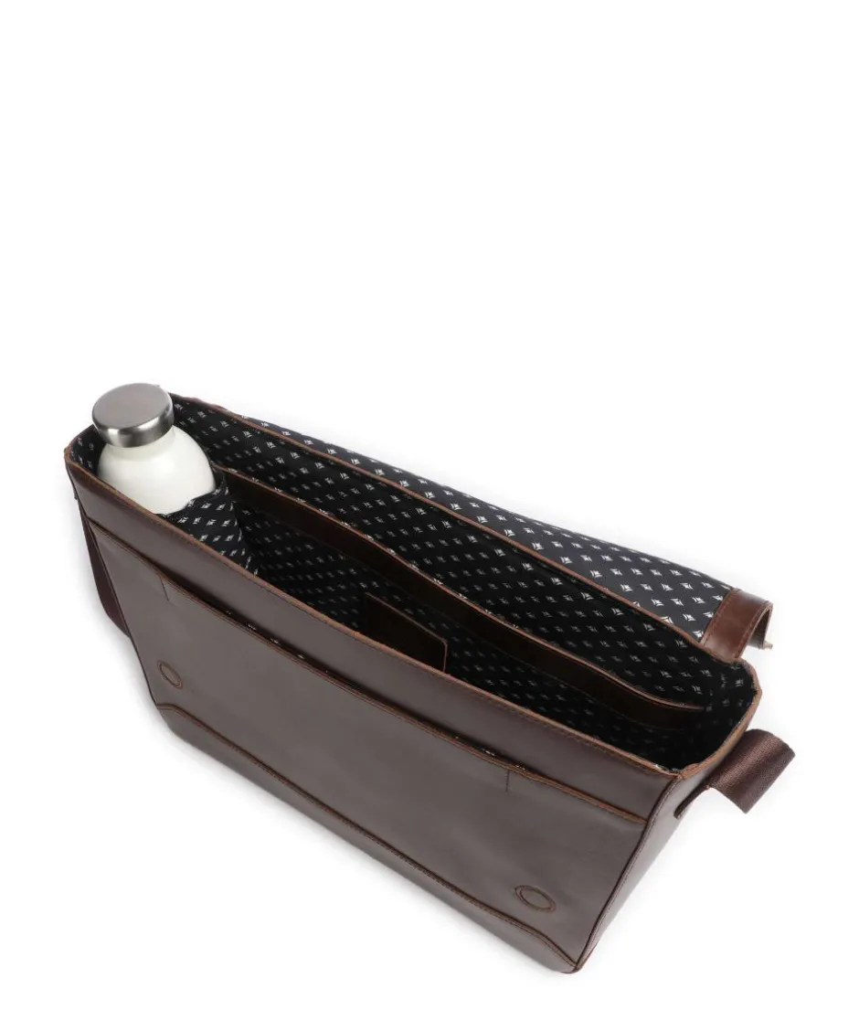 Buckle & Seam Business- & Laptop Bags|Crossbody Bags-Crazy Horse Times Messenger bag 13″ fine grain cow leather