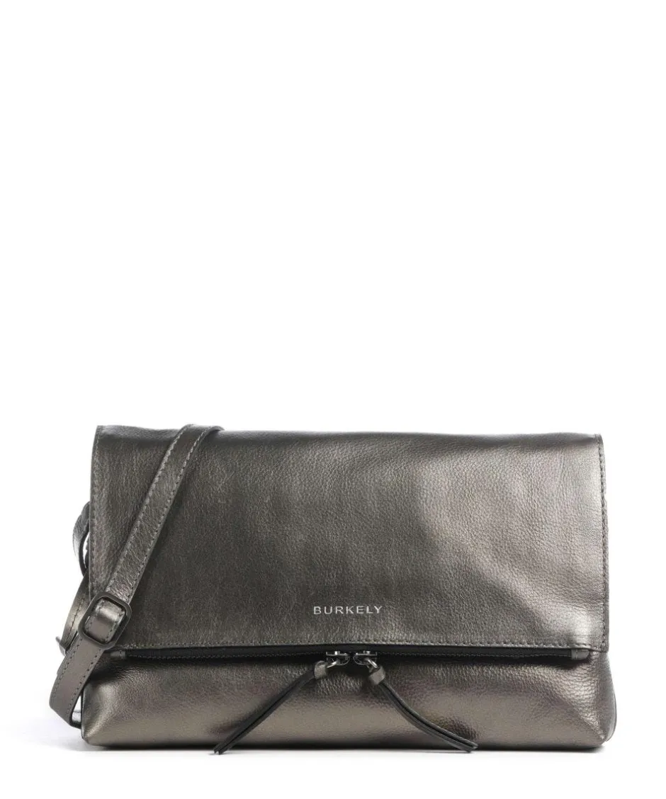 Burkely Crossbody Bags-Creased Crystal Crossbody bag fine grain leather