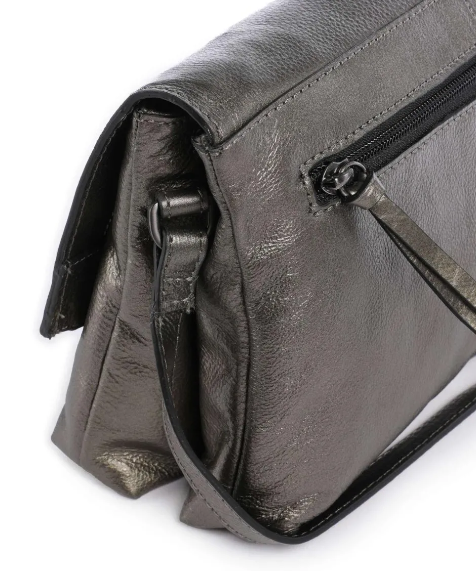 Burkely Crossbody Bags-Creased Crystal Crossbody bag fine grain leather