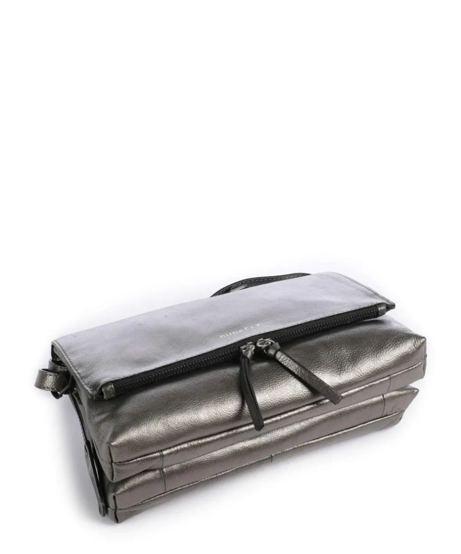 Burkely Crossbody Bags-Creased Crystal Crossbody bag fine grain leather