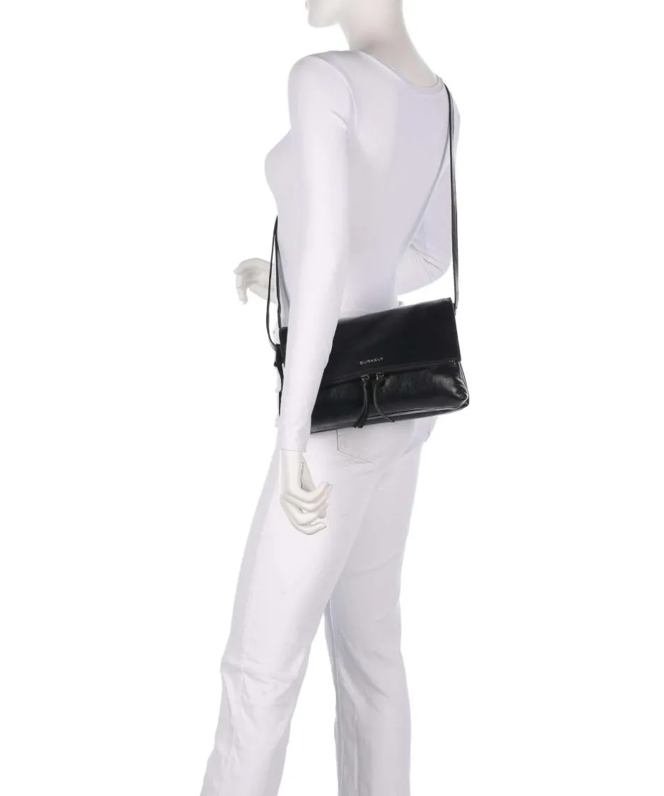 Burkely Crossbody Bags-Creased Crystal Crossbody bag fine grain leather