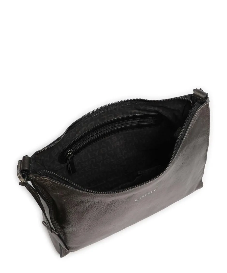Burkely Shoulder Bags-Creased Crystal Shoulder bag grained leather