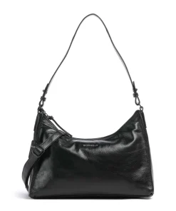 Burkely Shoulder Bags-Creased Crystal Shoulder bag grained leather