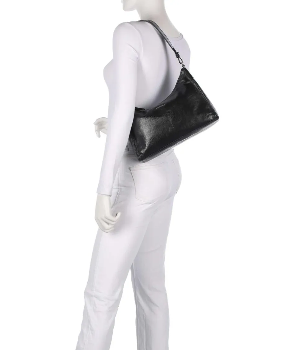 Burkely Shoulder Bags-Creased Crystal Shoulder bag grained leather