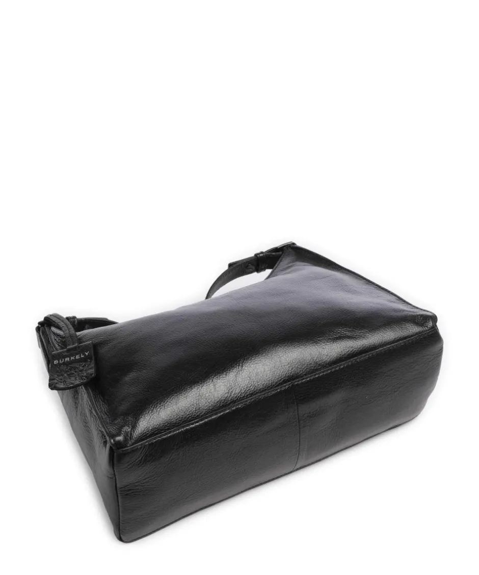 Burkely Shoulder Bags-Creased Crystal Shoulder bag grained leather