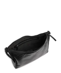 Burkely Shoulder Bags-Creased Crystal Shoulder bag grained leather