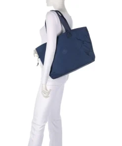 Kipling Tote Bags-Crinkled Quilt Colissa Up Tote bag 15″ polyamide