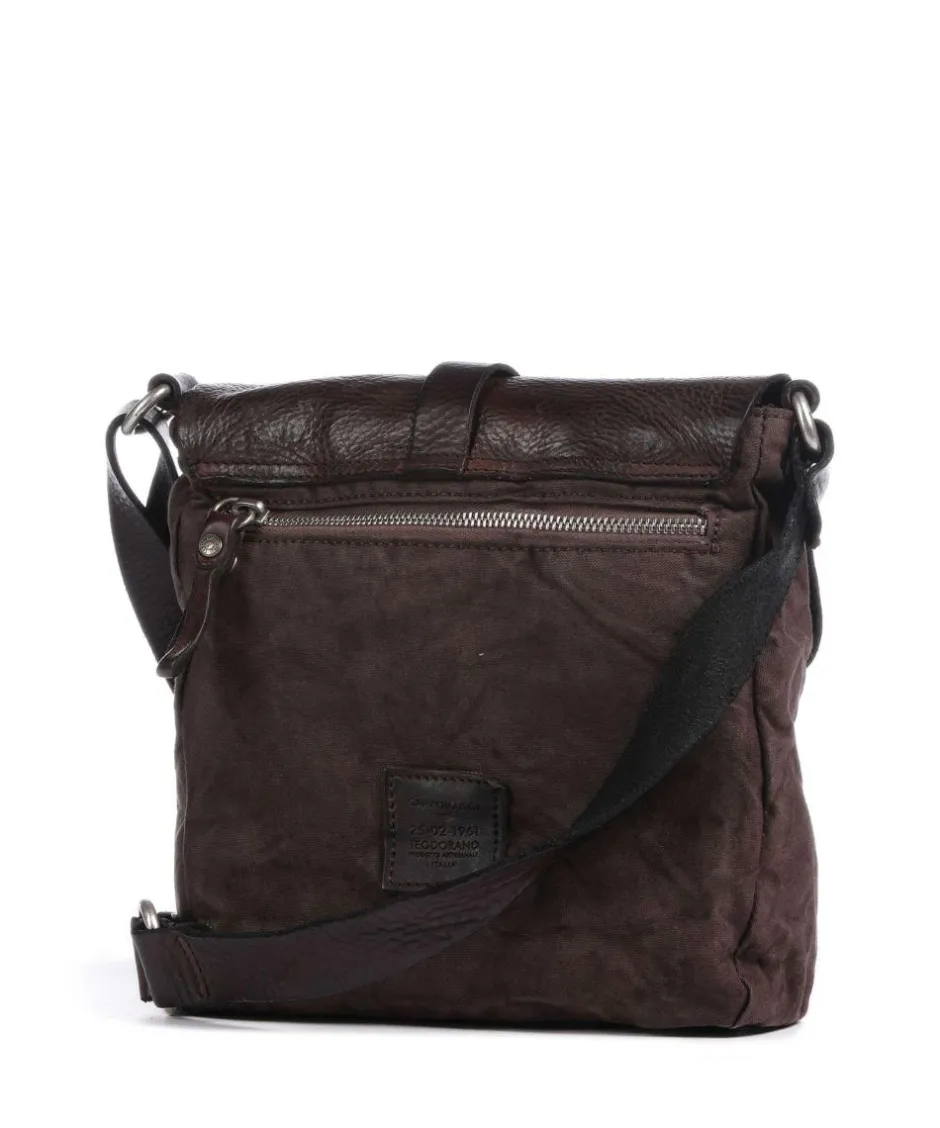 Campomaggi Crossbody Bags-Crossbody bag cotton, grained cow leather