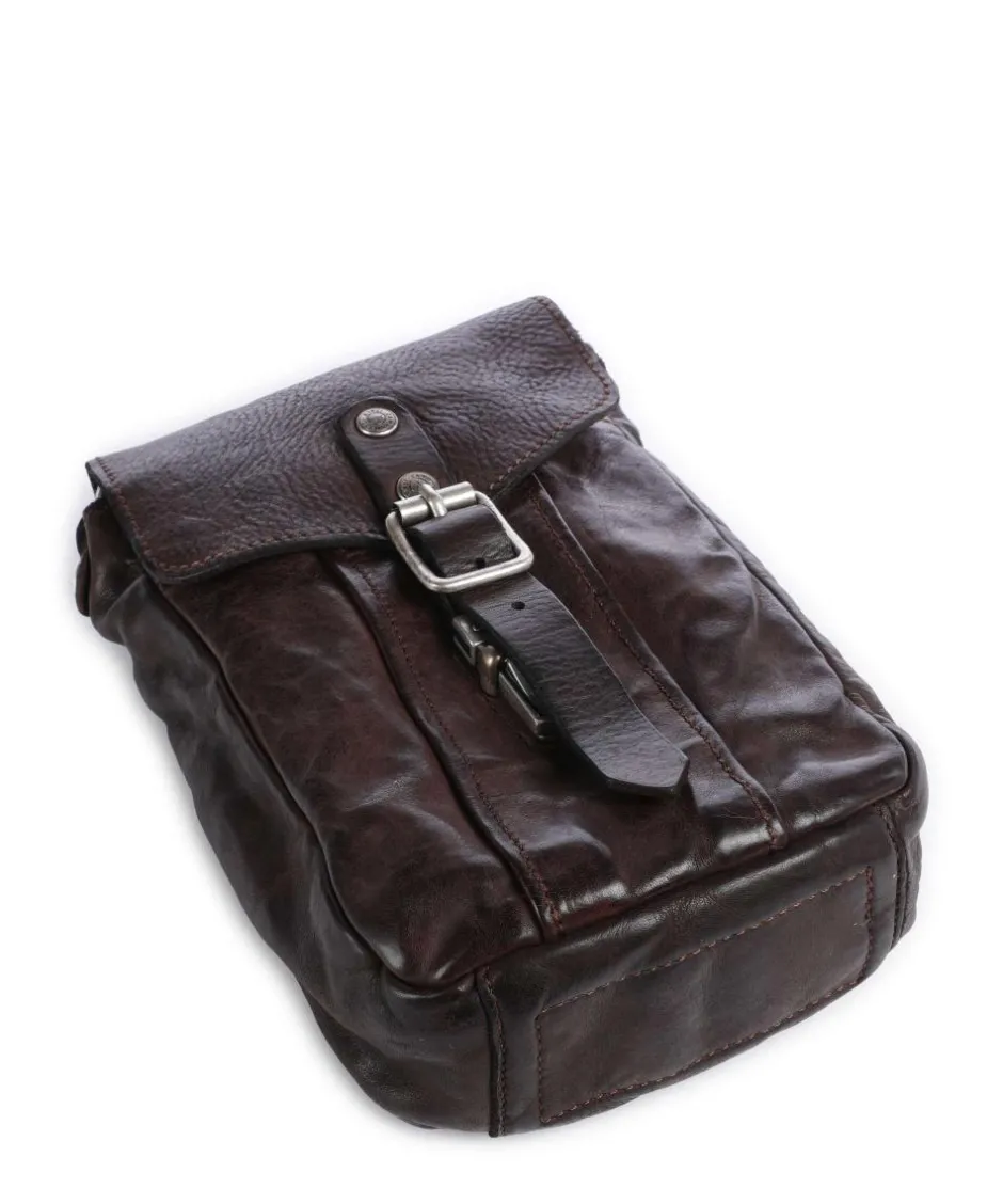 Campomaggi Phone Bags|Fanny Packs-Crossbody bag fine grain cow leather