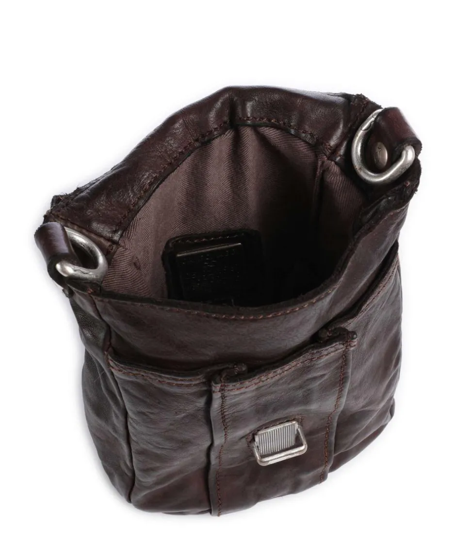 Campomaggi Phone Bags|Fanny Packs-Crossbody bag fine grain cow leather