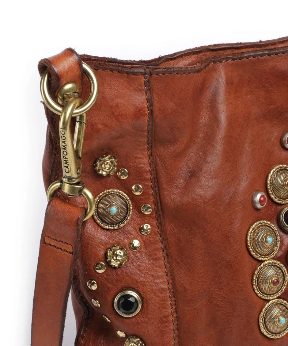 Campomaggi Crossbody Bags-Crossbody bag fine grain cow leather