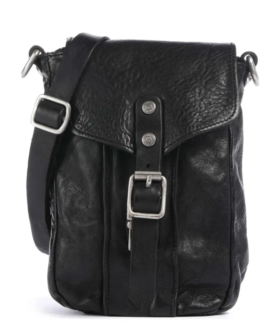 Campomaggi Phone Bags|Fanny Packs-Crossbody bag fine grain cow leather