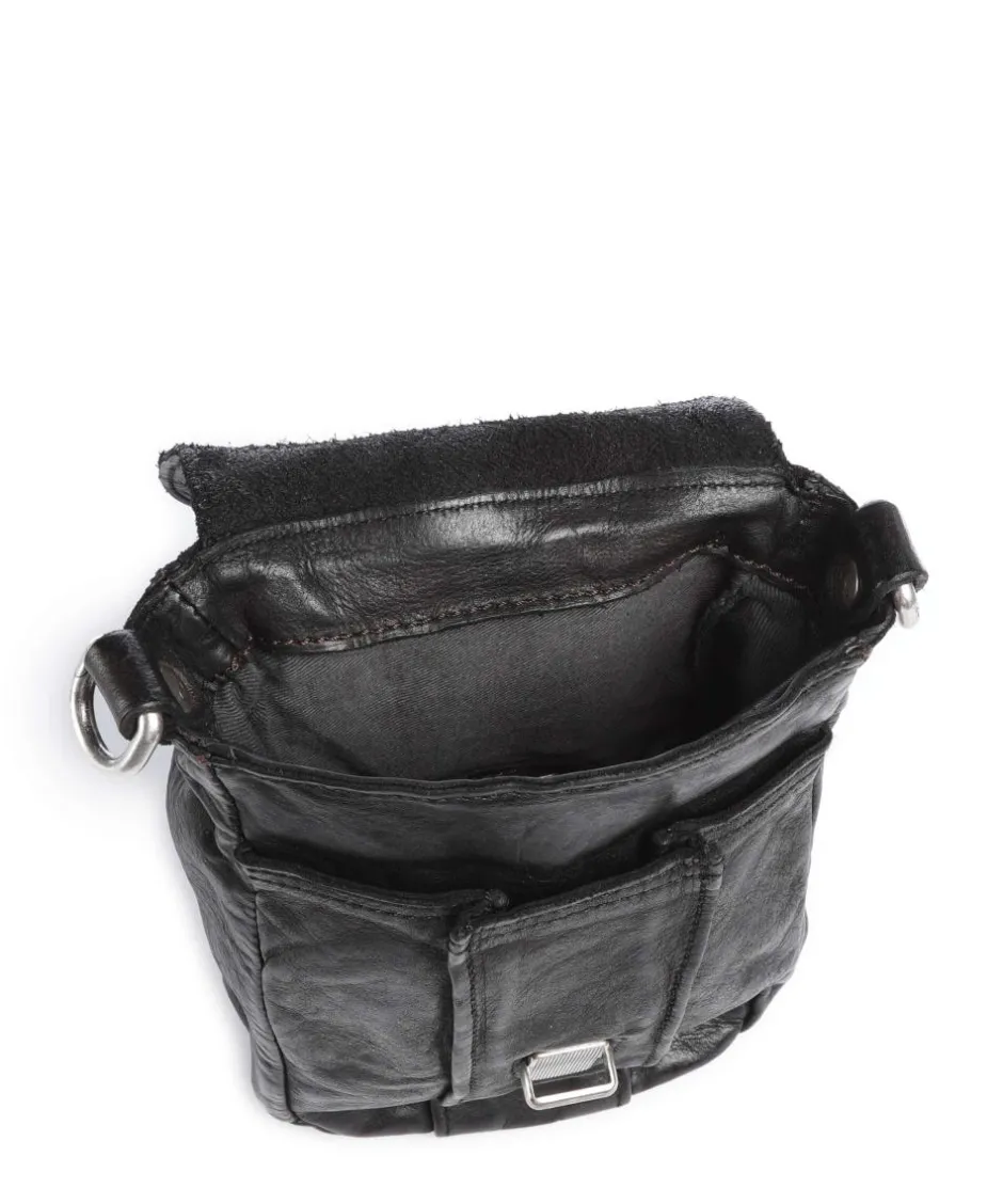 Campomaggi Phone Bags|Fanny Packs-Crossbody bag fine grain cow leather