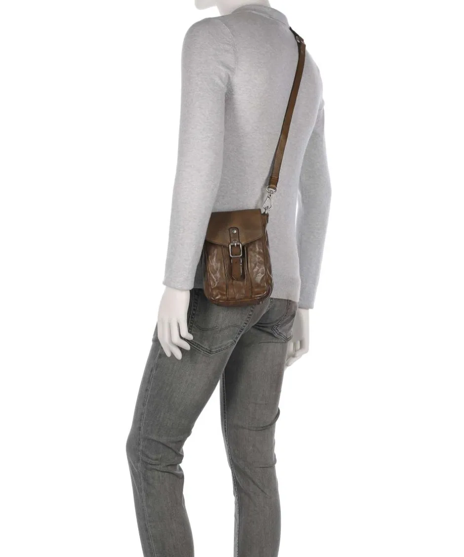 Campomaggi Phone Bags|Fanny Packs-Crossbody bag fine grain cow leather