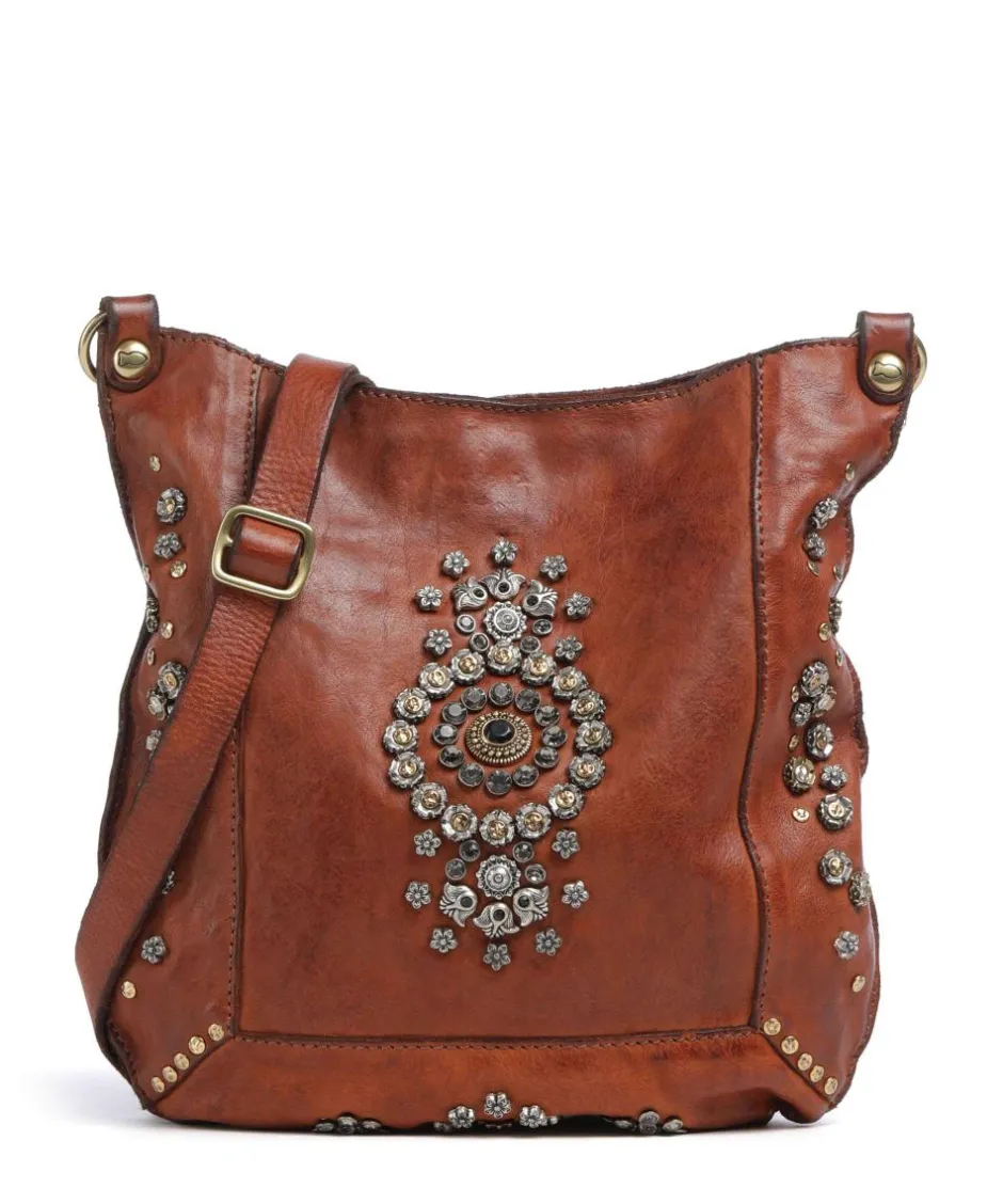 Campomaggi Crossbody Bags-Crossbody bag fine grain cow leather