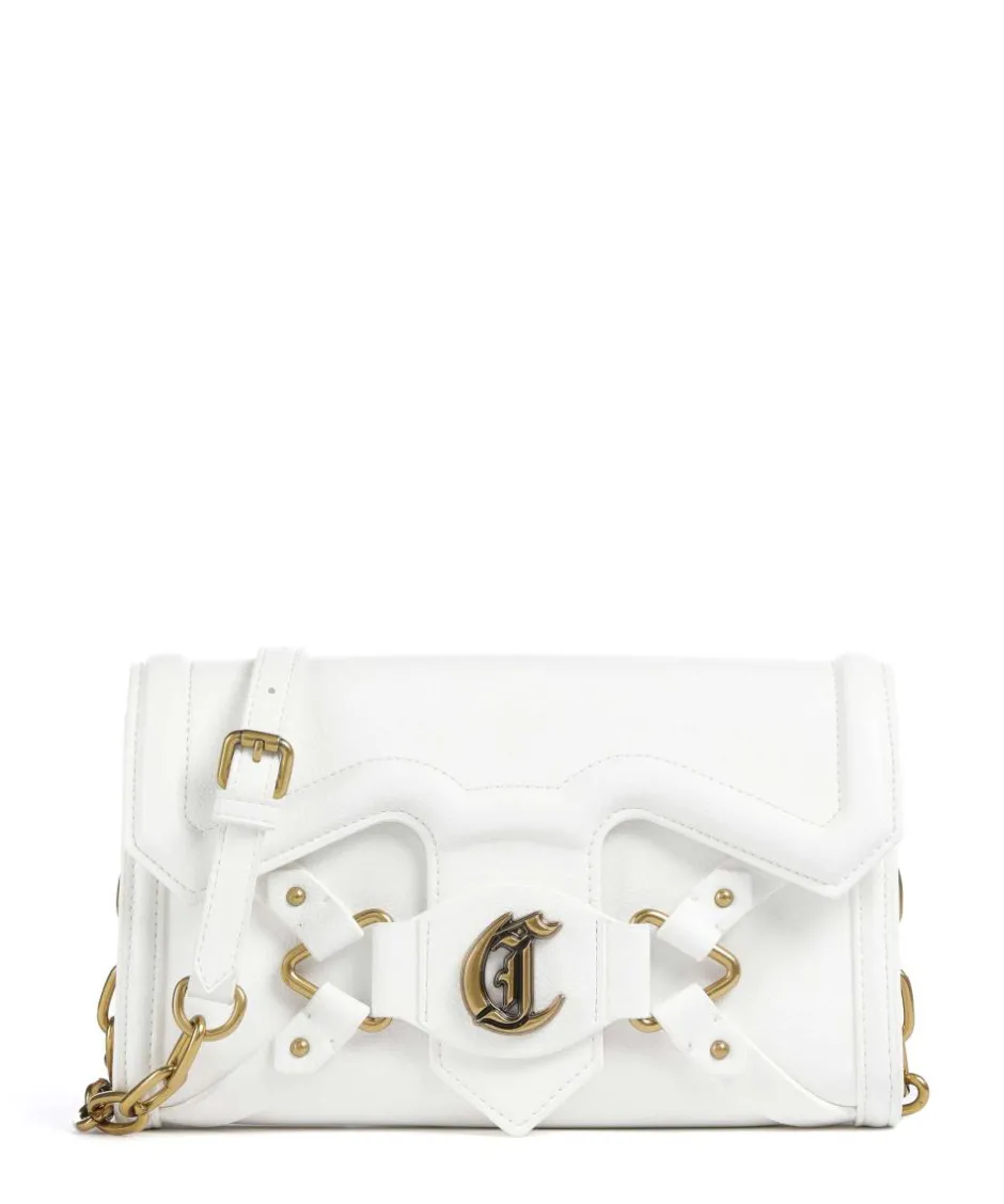 Just Cavalli Crossbody Bags-Crossed Laces Crossbody bag imitation leather