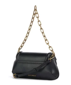 Just Cavalli Shoulder Bags-Crossed Laces Shoulder bag imitation leather