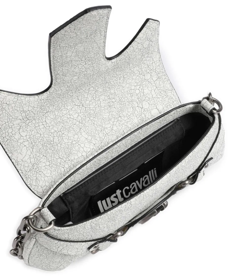Just Cavalli Shoulder Bags-Crossed Laces Shoulder bag imitation leather