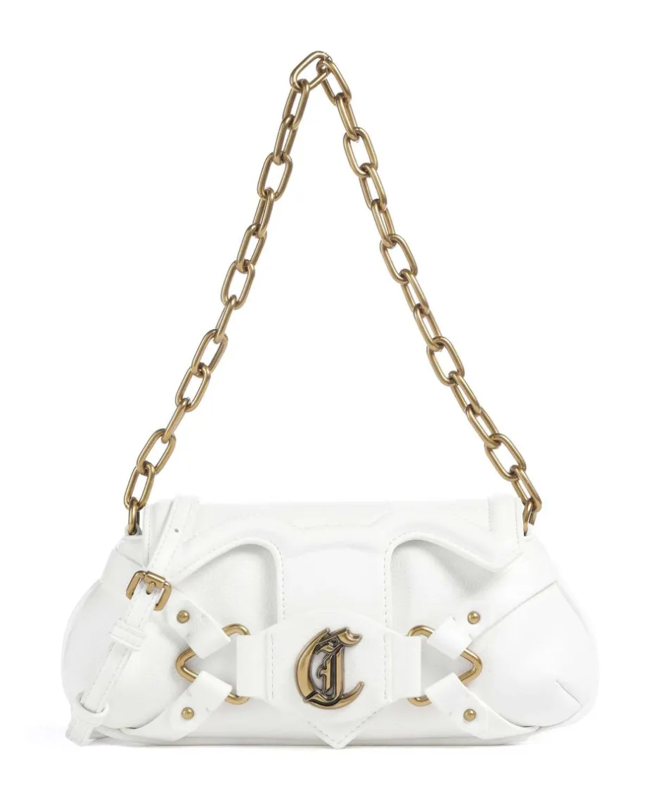 Just Cavalli Shoulder Bags-Crossed Laces Shoulder bag imitation leather