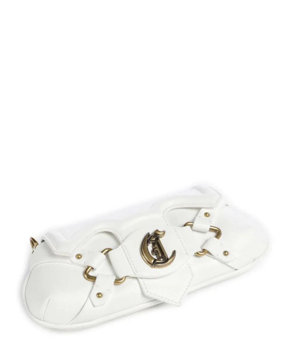 Just Cavalli Shoulder Bags-Crossed Laces Shoulder bag imitation leather