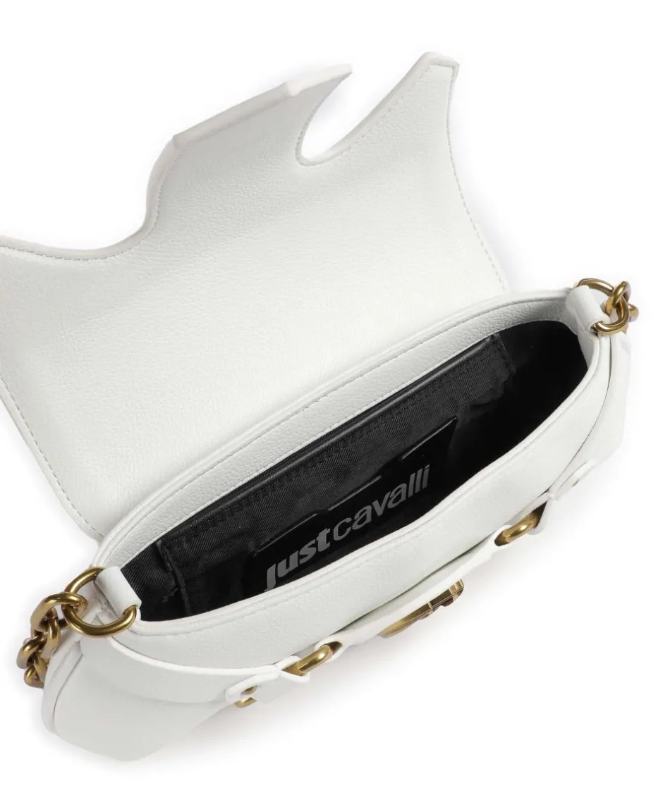 Just Cavalli Shoulder Bags-Crossed Laces Shoulder bag imitation leather