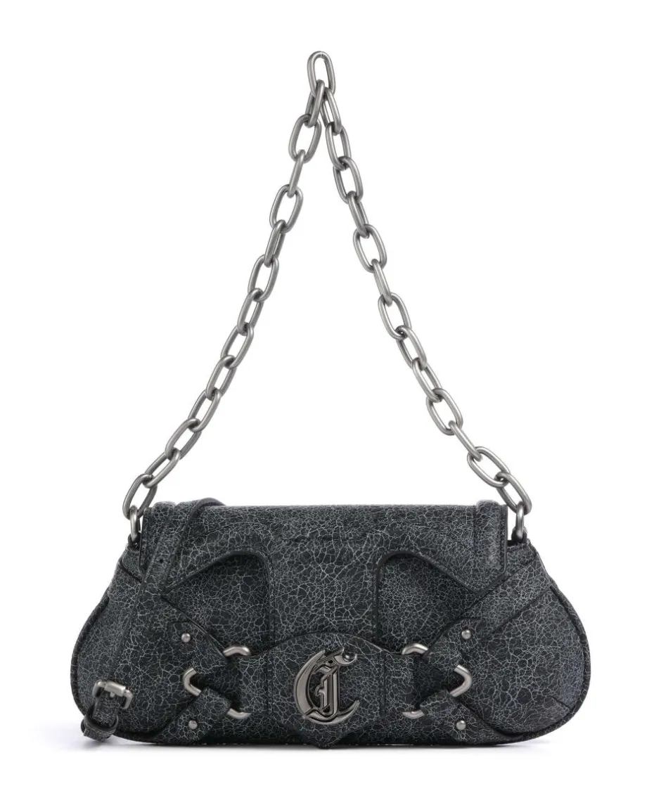 Just Cavalli Shoulder Bags-Crossed Laces Shoulder bag imitation leather