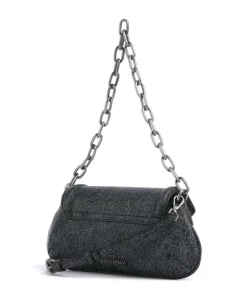 Just Cavalli Shoulder Bags-Crossed Laces Shoulder bag imitation leather