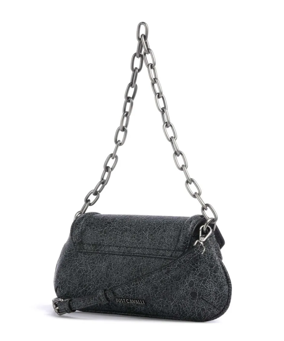 Just Cavalli Shoulder Bags-Crossed Laces Shoulder bag imitation leather