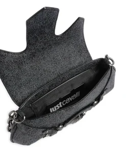 Just Cavalli Shoulder Bags-Crossed Laces Shoulder bag imitation leather