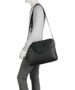 BOSS Business- & Laptop Bags-Crosstown Briefcase 14″ grained cow leather