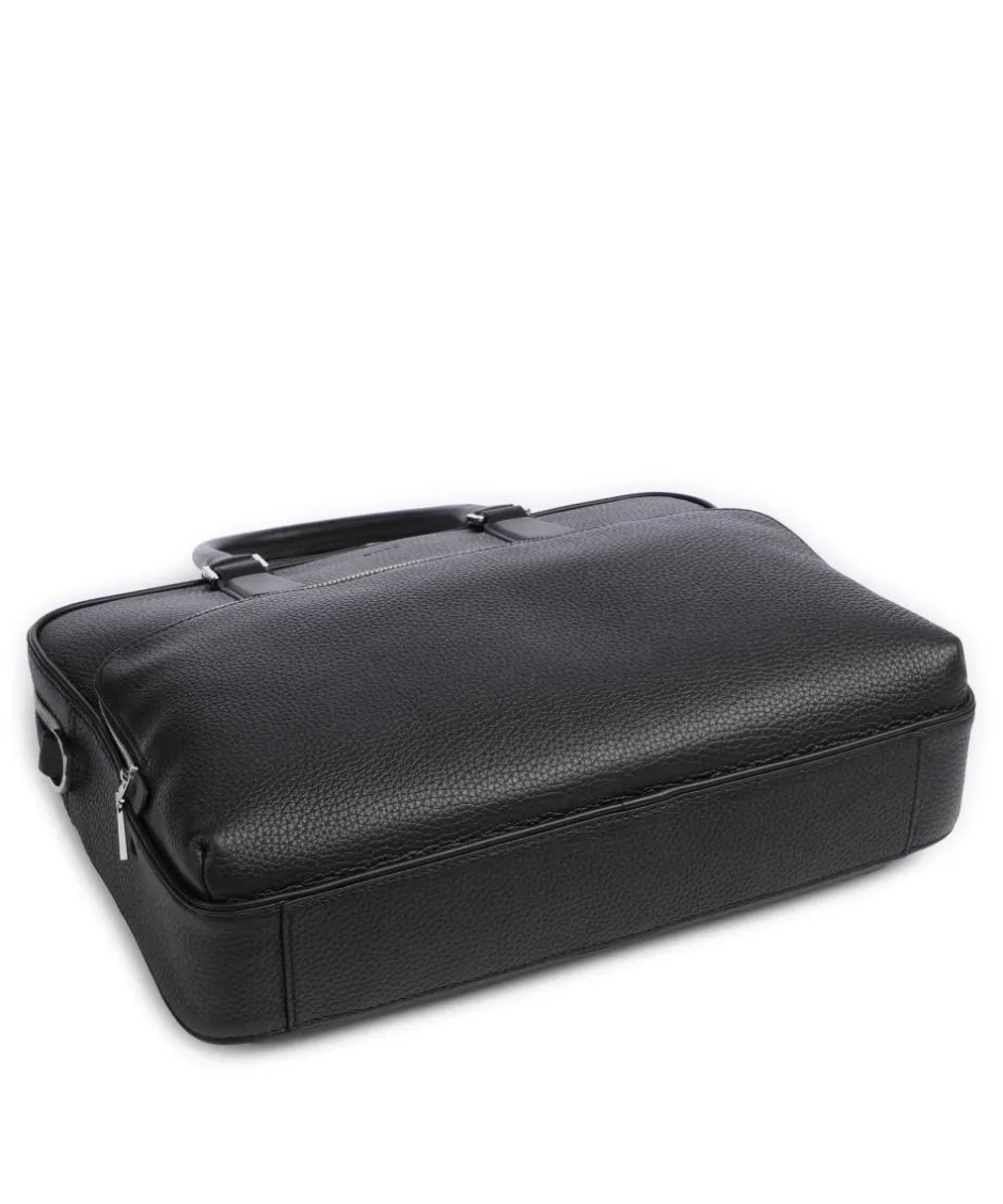 BOSS Business- & Laptop Bags-Crosstown Briefcase 14″ grained cow leather