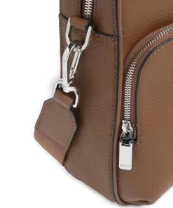 BOSS Business- & Laptop Bags-Crosstown Briefcase 14″ grained cow leather
