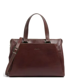 Giudi Handbags-Crown Handbag fine grain cow leather