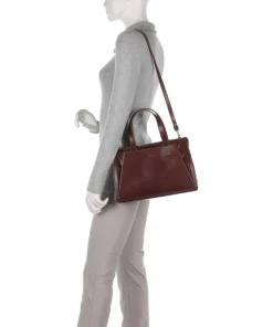 Giudi Handbags-Crown Handbag fine grain cow leather