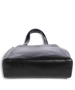 Giudi Tote Bags-Crown Tote bag fine grain cow leather