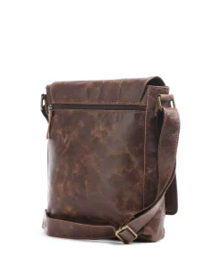 Harold Crossbody Bags-Crunchy L Crossbody bag buffalo leather