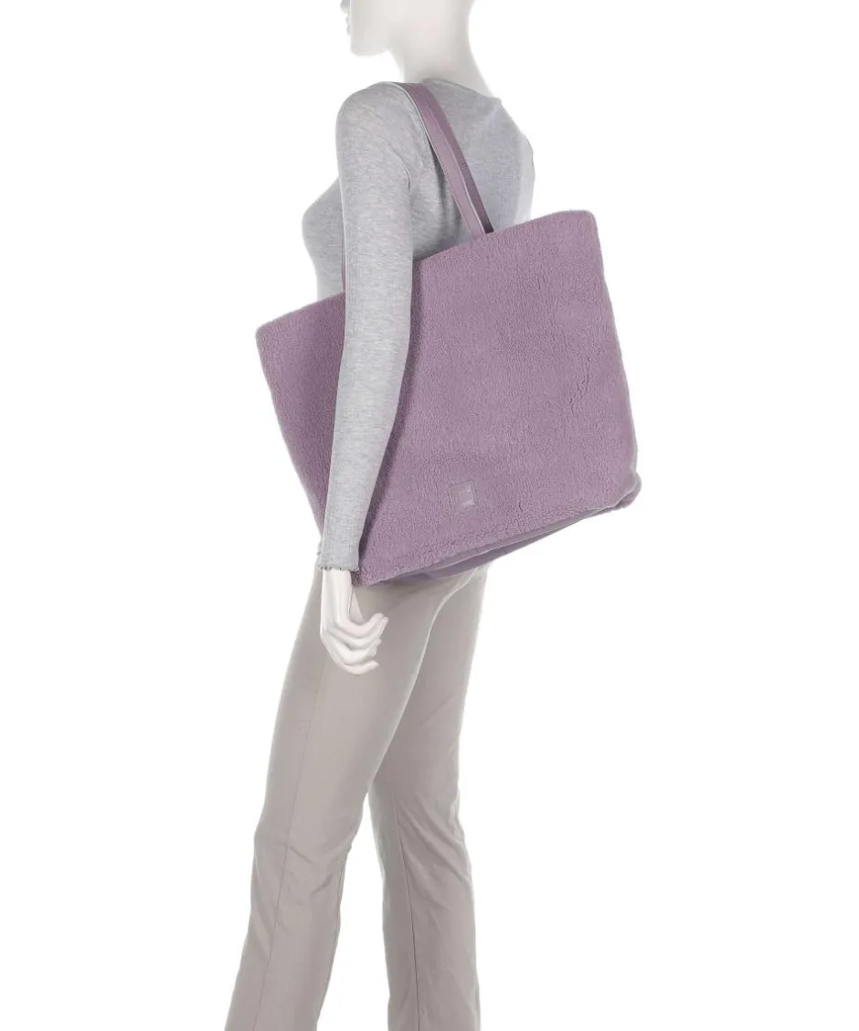 FredsBruder Tote Bags-Cuddle Tote bag faux fur, leather