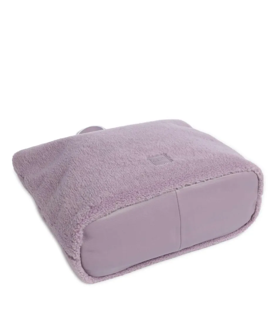 FredsBruder Tote Bags-Cuddle Tote bag faux fur, leather