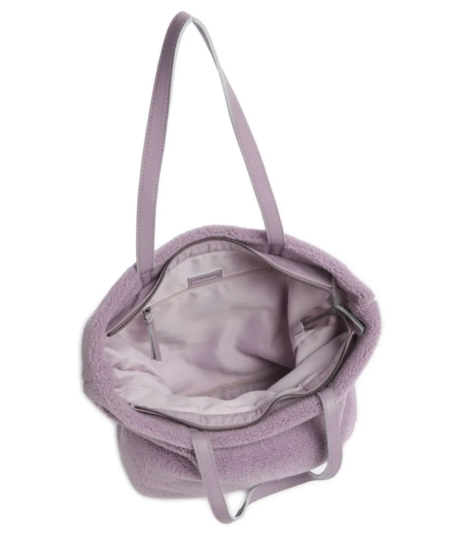 FredsBruder Tote Bags-Cuddle Tote bag faux fur, leather
