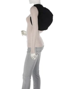 Núnoo Shoulder Bags|Hobo Bags-Curls Dagmar Hobo bag cotton, faux fur