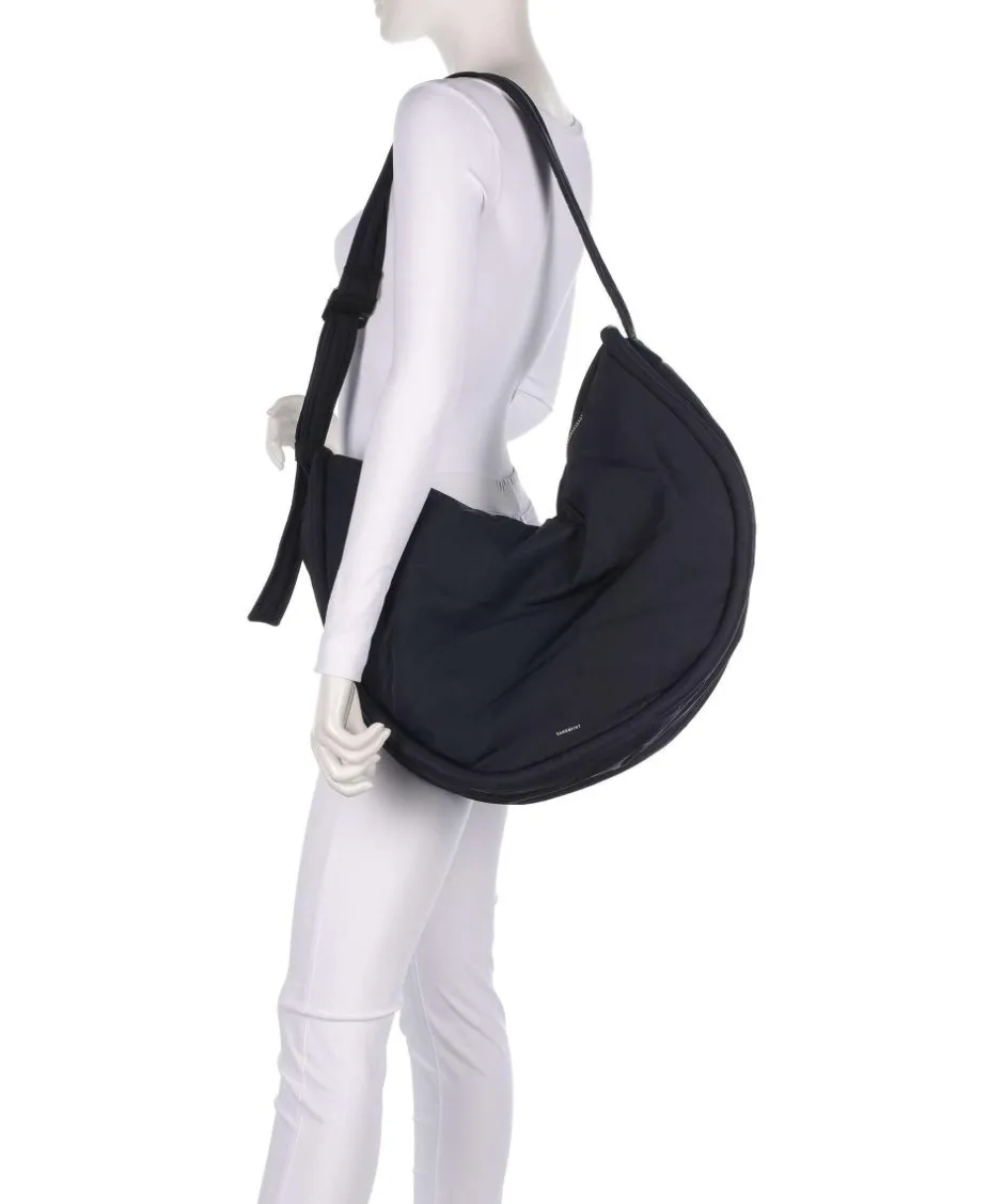 Sandqvist Shoulder Bags|Hobo Bags-Curve L Hobo bag recycled nylon
