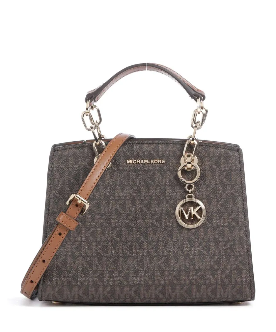Michael Kors Handbags|Crossbody Bags-Cynthia Crossbody bag canvas