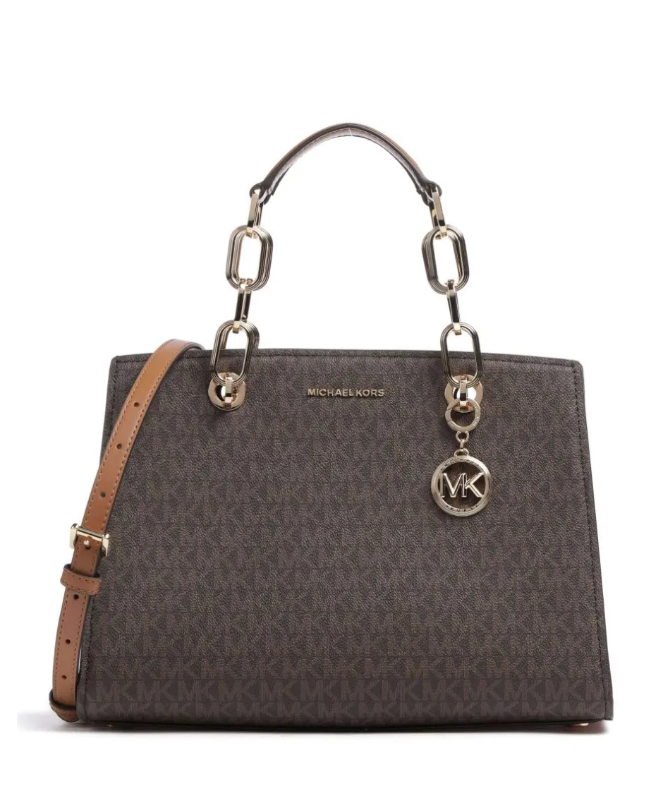 Michael Kors Handbags-Cynthia Handbag canvas