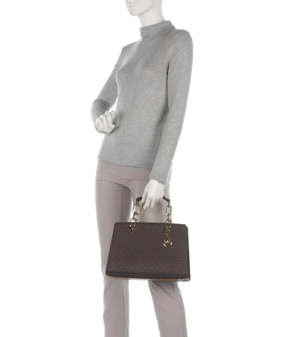 Michael Kors Handbags-Cynthia Handbag canvas