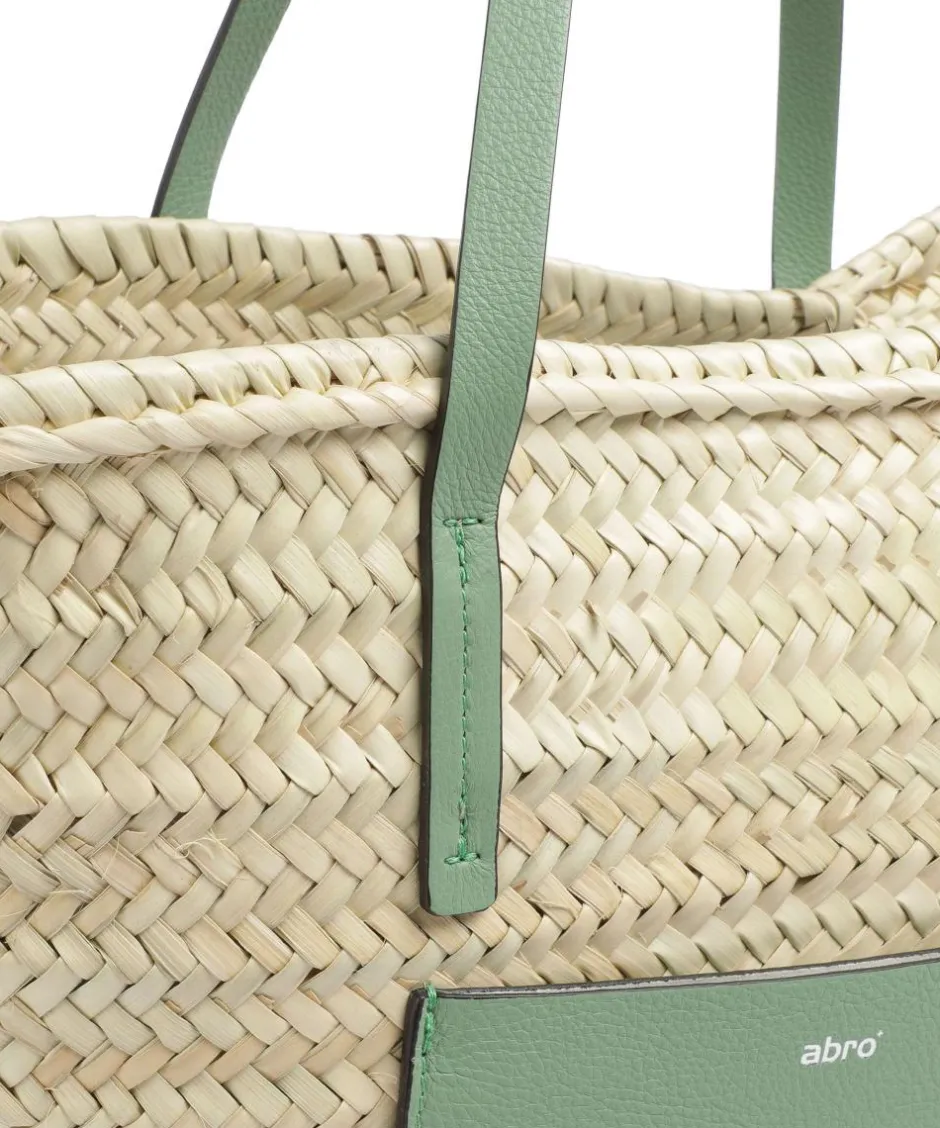 Abro Tote Bags-Dalia Gemma Tote bag bast