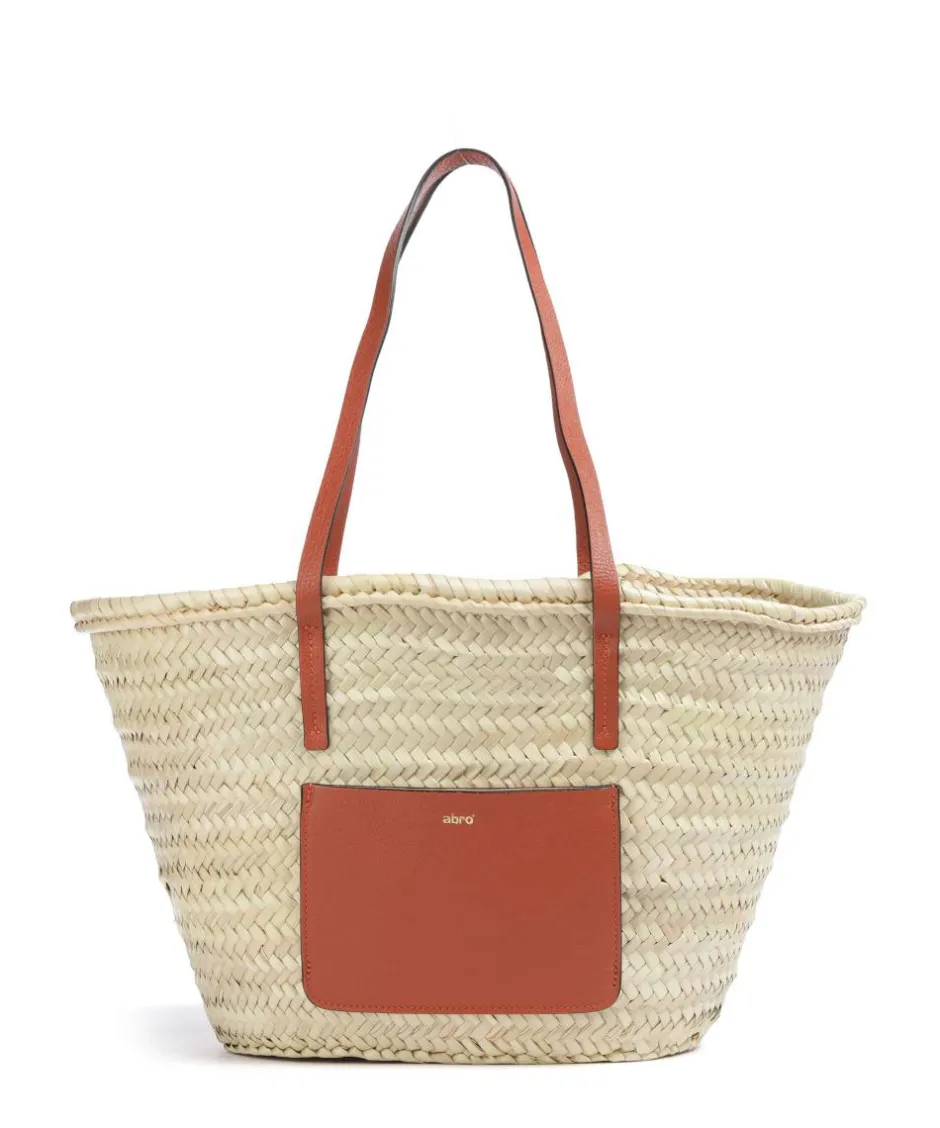 Abro Tote Bags-Dalia Gemma Tote bag bast